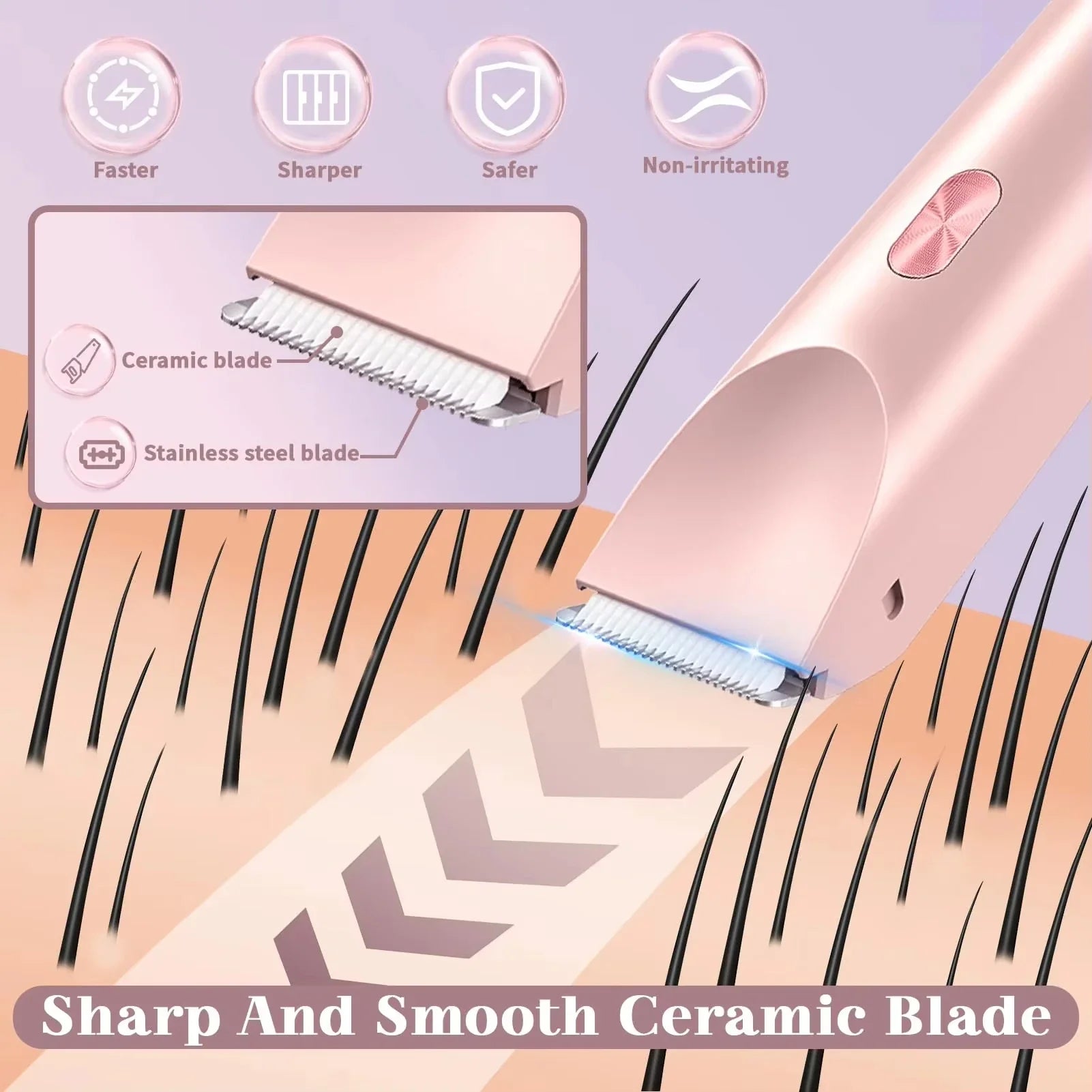 Mini Waterproof Bikini Trimmer
